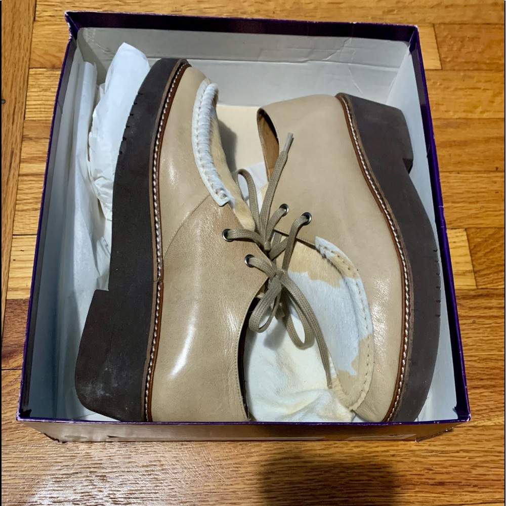 Vintage CX leather shoes.